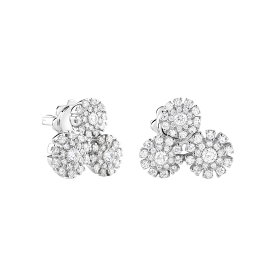 다미아니 마르게리타 다이아몬드 이어링 화이트 골드(Damiani Margherita Diamonds Earrings White Gold)