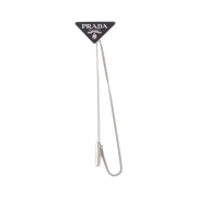 Prada Symbole Brooch Black