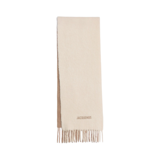 236AC574-5087-015 Jacquemus L'echarpe Moisson Gradient Scarf Multi Beige