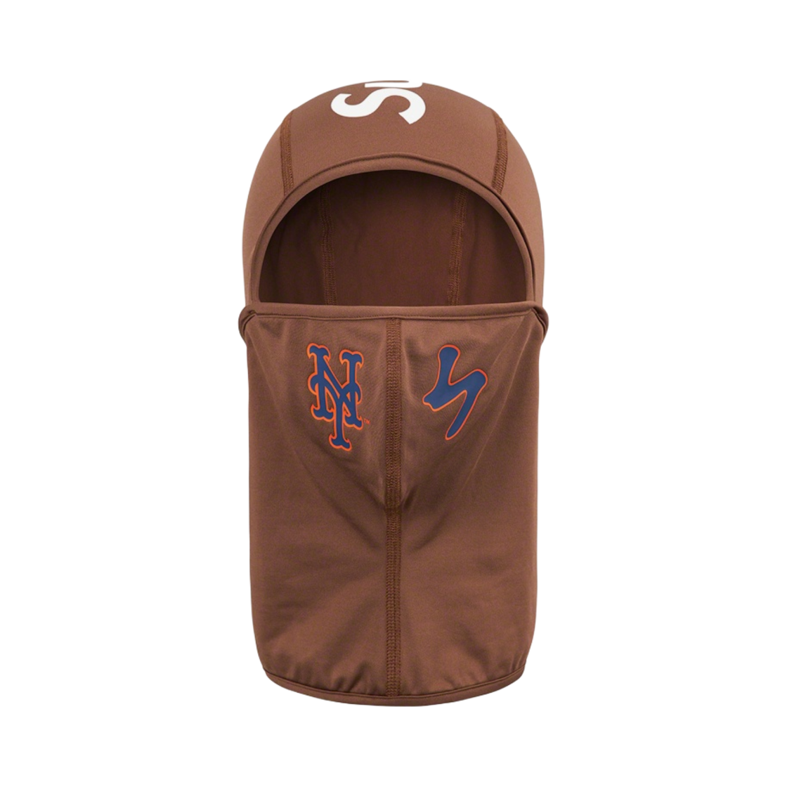 슈프림 x MLB 간지 팀 라이트웨이트 발라클라바 메츠 브라운 - 22FW(Supreme x MLB Kanji Teams Lightweight Balaclava Mets Brown - 22FW) - 2