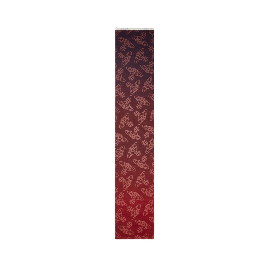 비비안 웨스트우드 라인 오브 오블롱 스카프 러스트(Vivienne Westwood Line Orb Oblong Scarf Rust) - 1