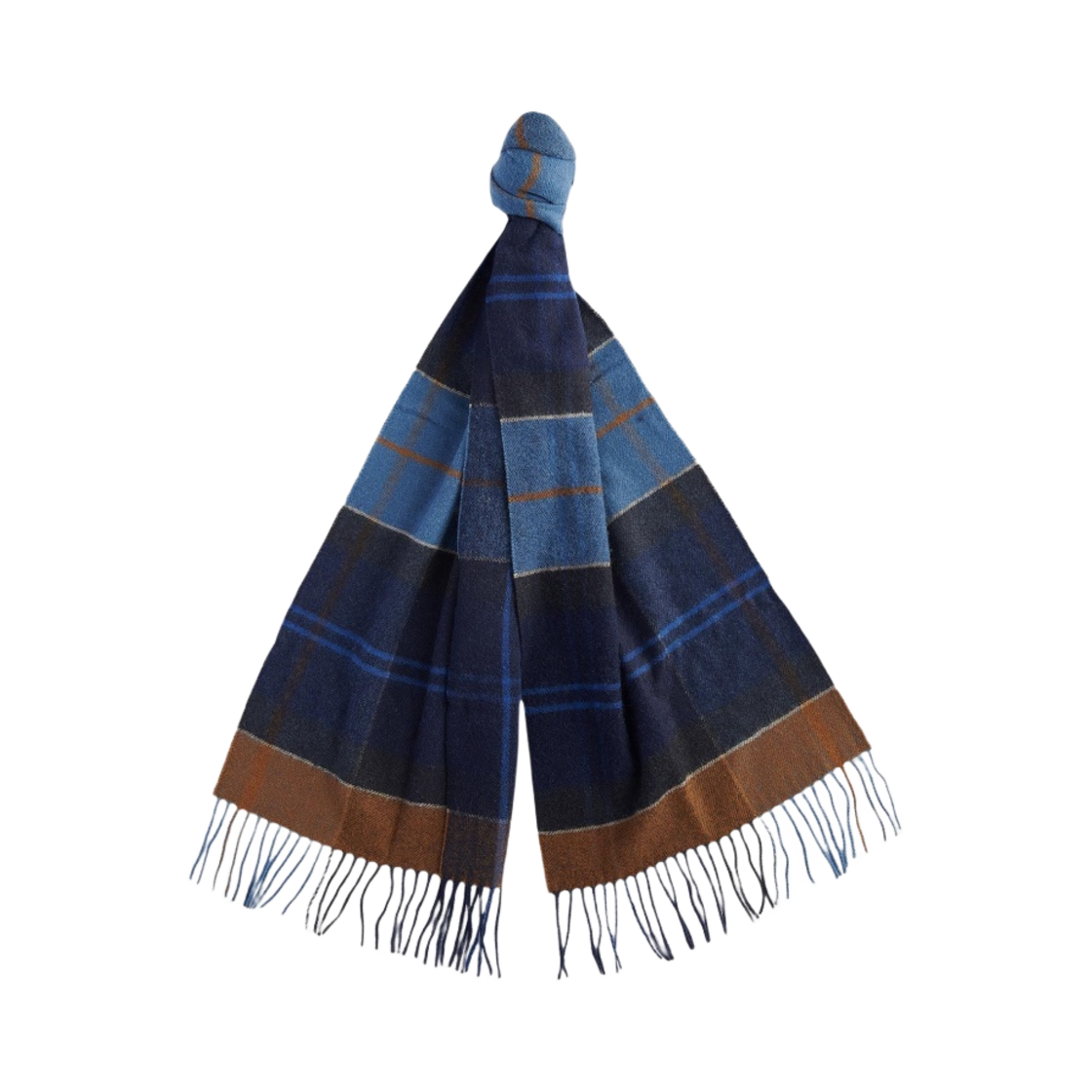 바버 인버네스 타탄 머플러 미드나잇 타탄(Barbour Inverness Tartan Muffler Midnight Tartan) - 1