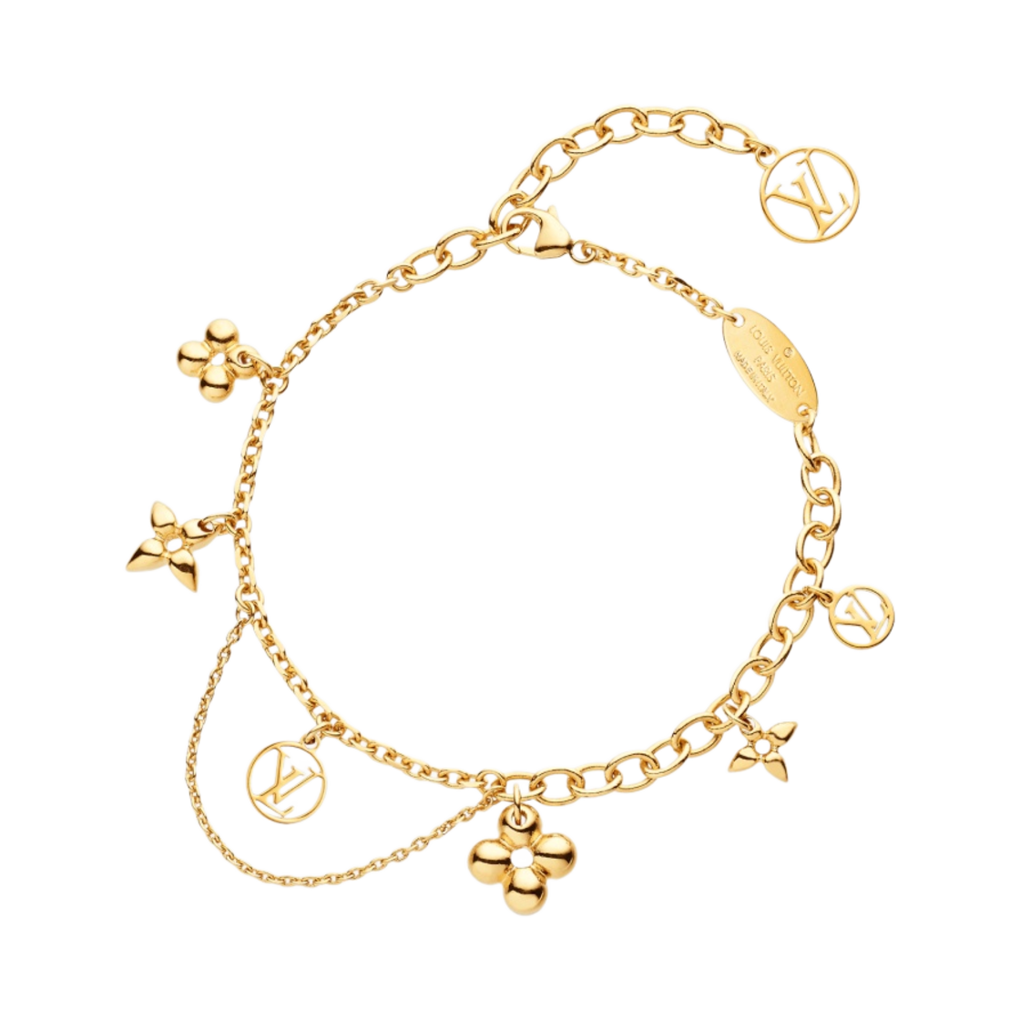 (W) 루이비통 블루밍 서플 브레이슬릿 골드
