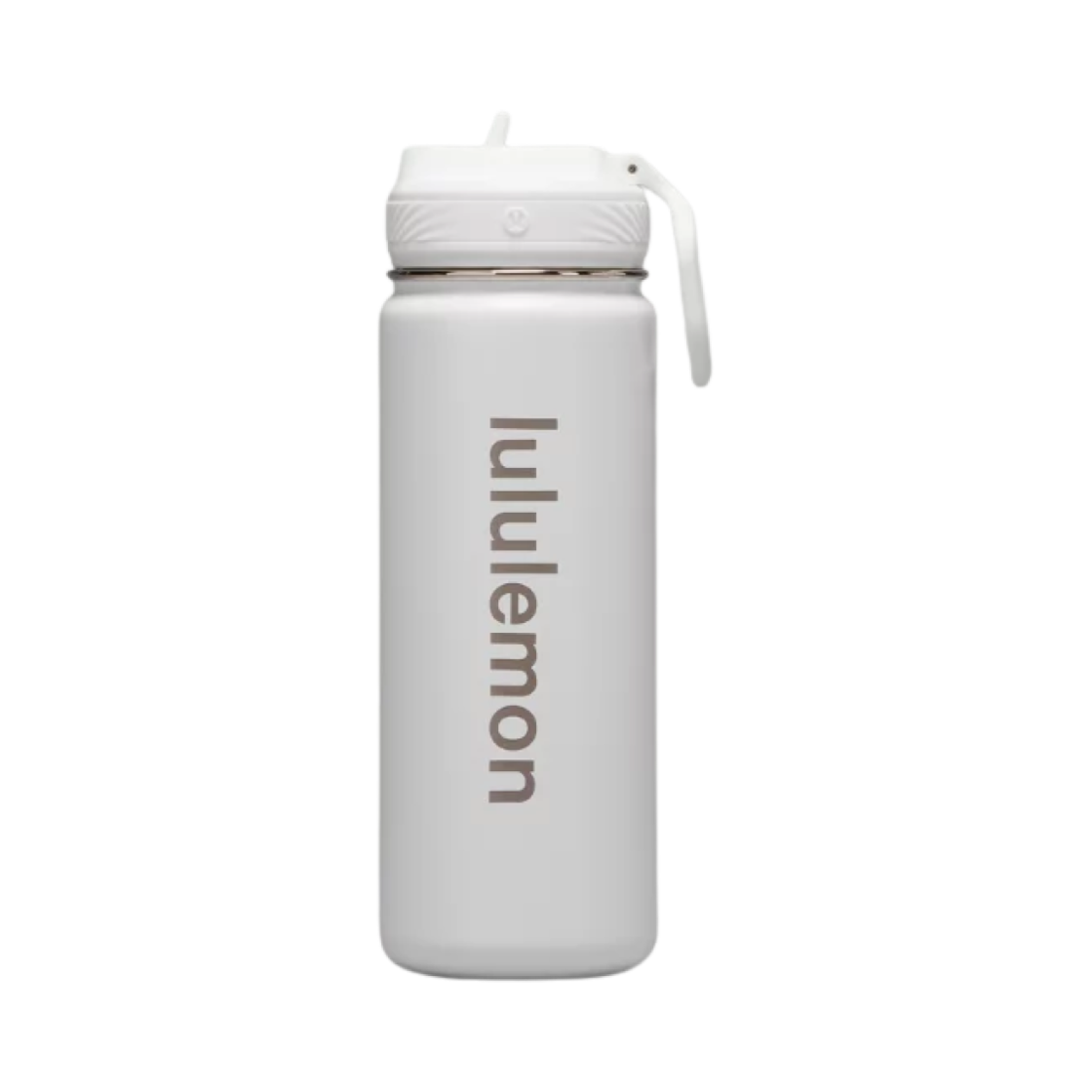 룰루레몬 백 투 라이프 스포츠 보틀 18온즈 스트로우 리드 화이트(Lululemon Back to Life Sports Bottle 18 oz. Straw Lid White)