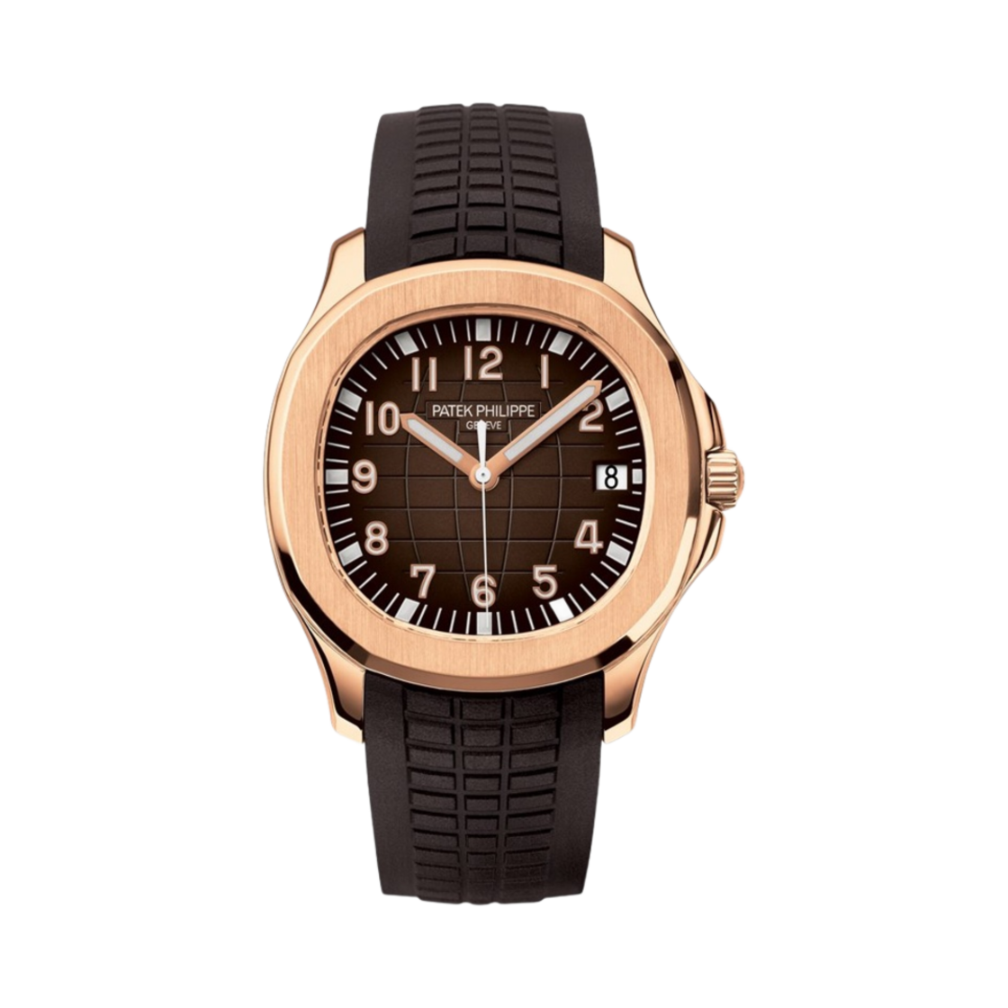 파텍 필립 아쿠아넛 40mm 5167R-001 로즈 골드 브라운 다이얼 초콜렛 브라운(Patek Philippe Aquanaut 40mm 5167R-001 Rose Gold Brown Dial Chocolate Brown)