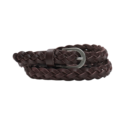 BSPPBT801BR Bensimon Twist Leather Belt Brown
