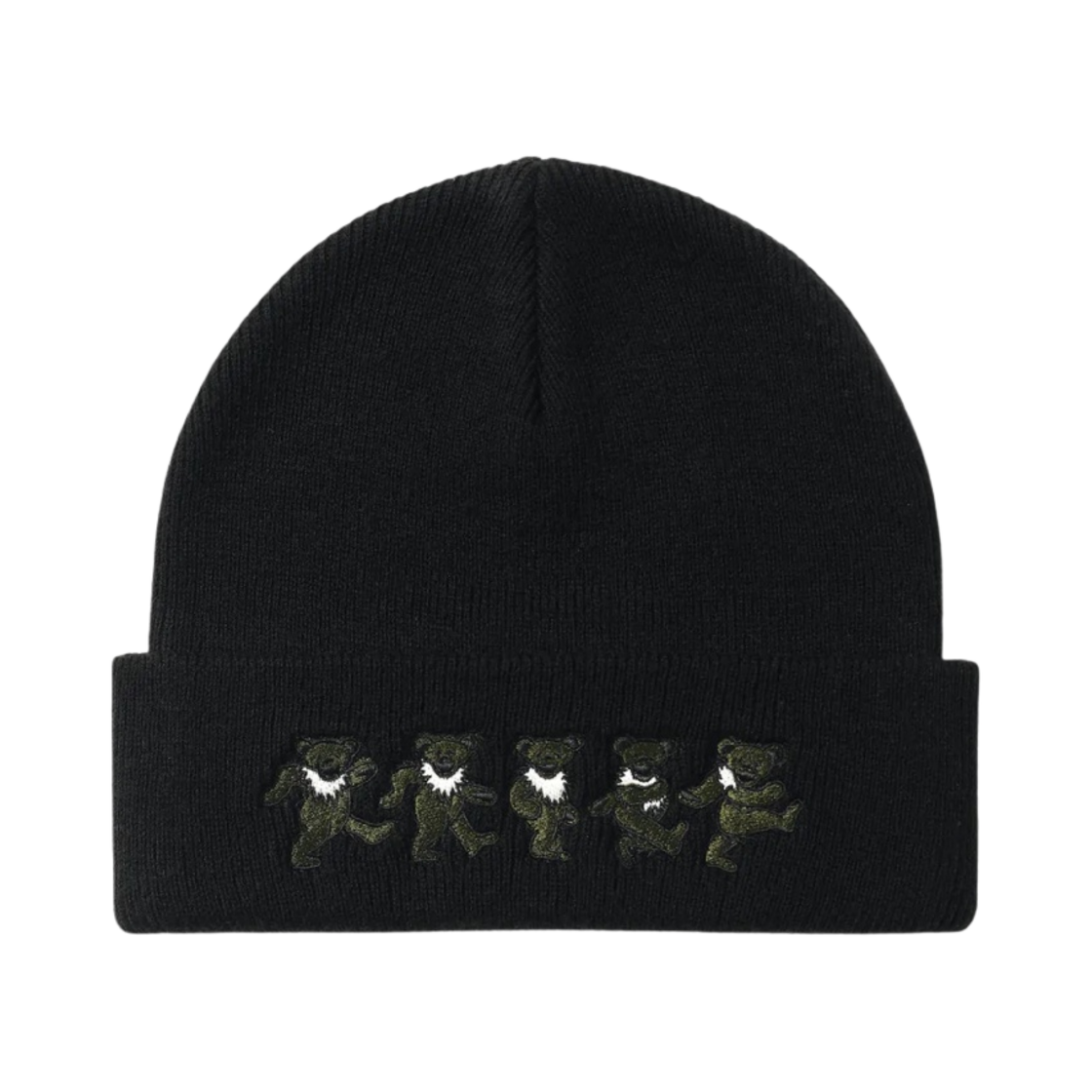 디스이즈네버댓 x 그레이트풀 데드 댄싱 베어 비니 블랙(thisisneverthat x Grateful Dead Dancing Bears Beanie Black)