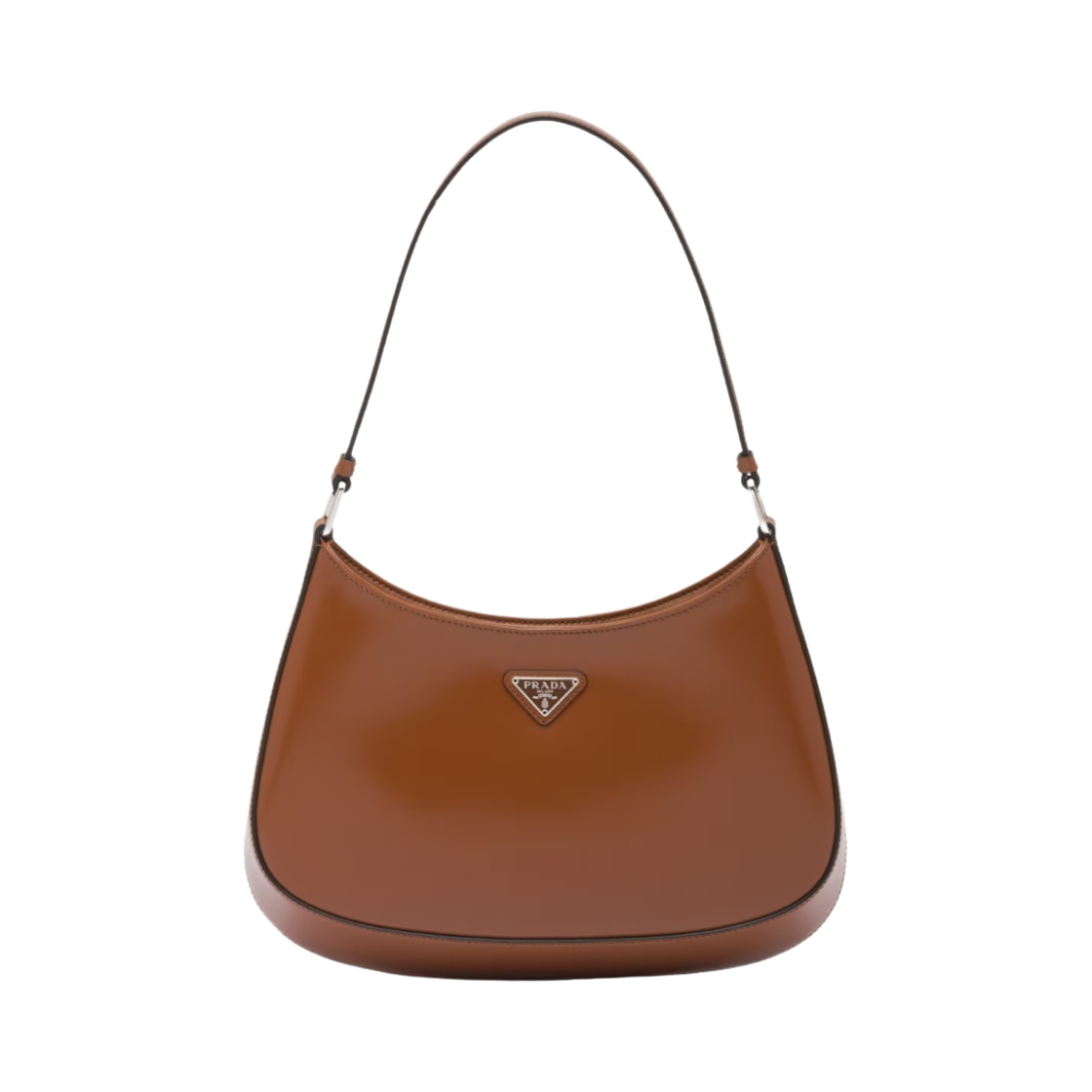 프라다 클레오 브러쉬드 레더 숄더백 토바코(Prada Cleo Brushed Leather Shoulder Bag Tobacco) - 1