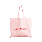 Agnes Project Large Cotton Bag Pink