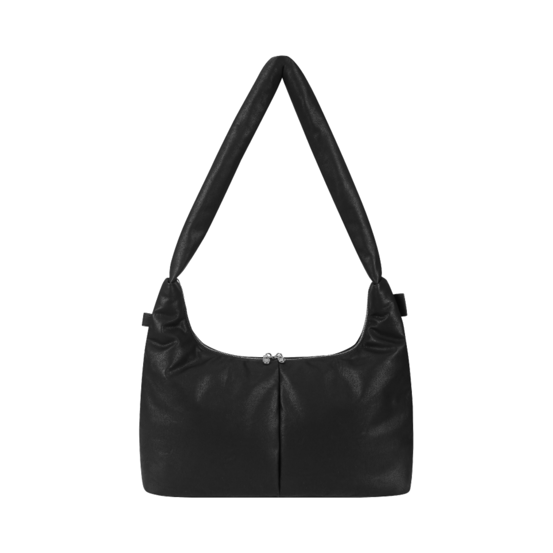 FITBS01389 Fillintheblank Soft Basket Hobo Bag MBlack