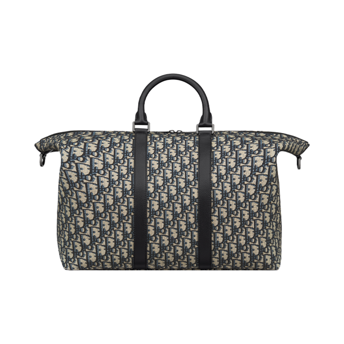 디올 위켄더 40 백 디올 오블리크 자카드 그레인드 카프스킨 베이지 블랙(Dior Weekender 40 Bag Dior Oblique Jacquard Grained Calfskin Beige Black) - 2