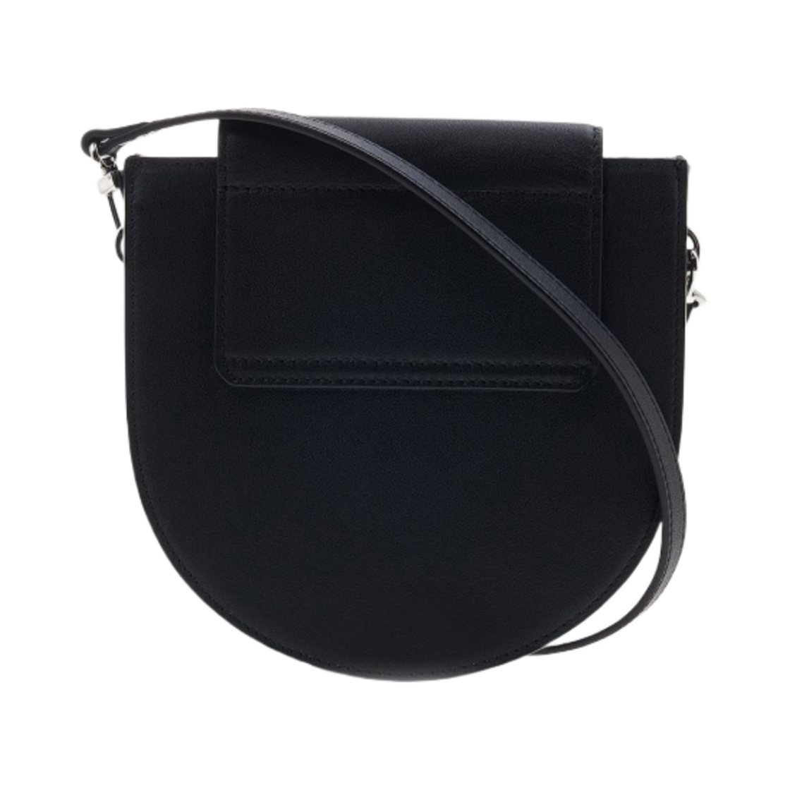 비비안 웨스트우드 스무스 레더 하프 문 새들 크로스바디백 블랙(Vivienne Westwood Smooth Leather Half Moon Saddle Crossbody Bag Black) - 2