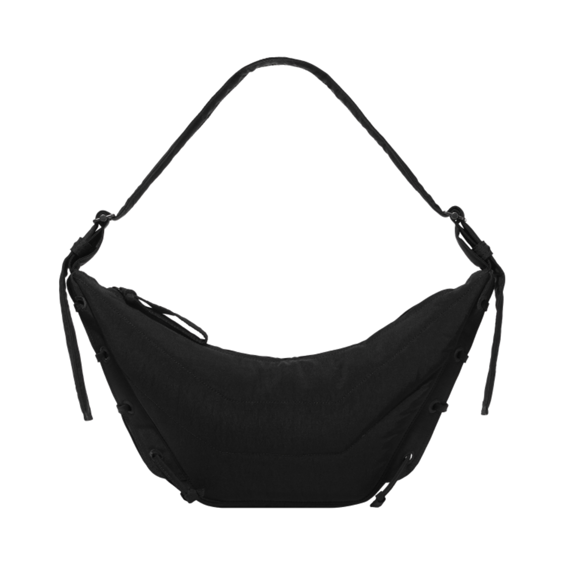 BG293-LF845-999 Lemaire Small Soft Game Bag Nylon Canvas Black