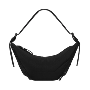 Lemaire Small Soft Game Bag Nylon Canvas Black