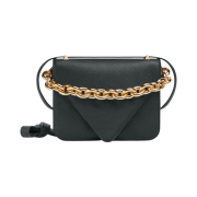 Bottega Veneta Small Leather Mount Black
