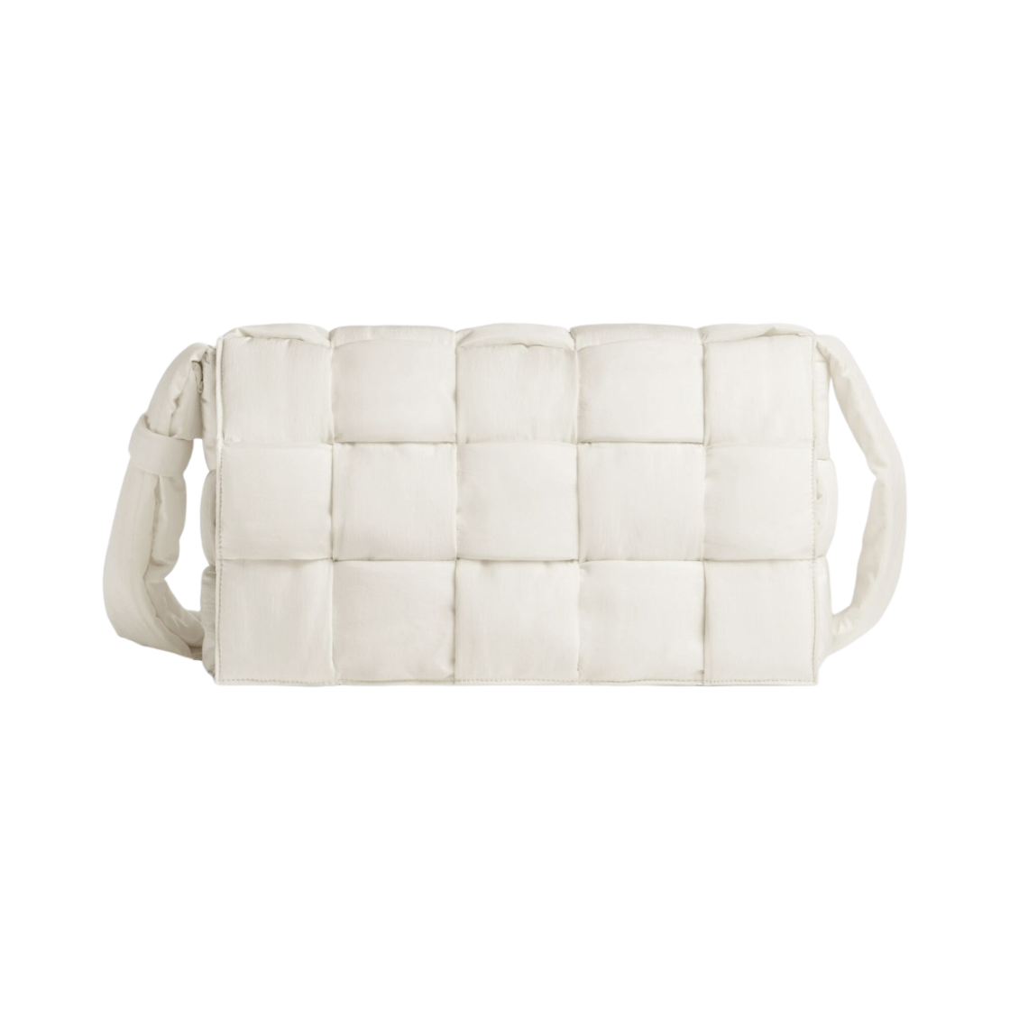 보테가 베네타 맥시 패딩 테크 카세트백 화이트(Bottega Veneta Maxi Padded Tech Cassette White) - 1