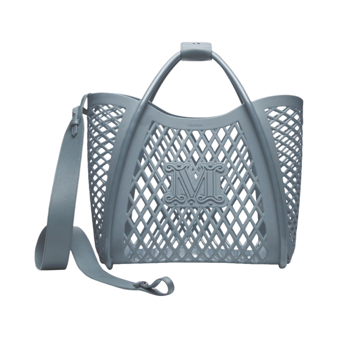 막스마라 마린 폴리 미디움 토트백 라이트 블루(Max Mara Marine Poly Medium Tote Bag Light Blue) - 1