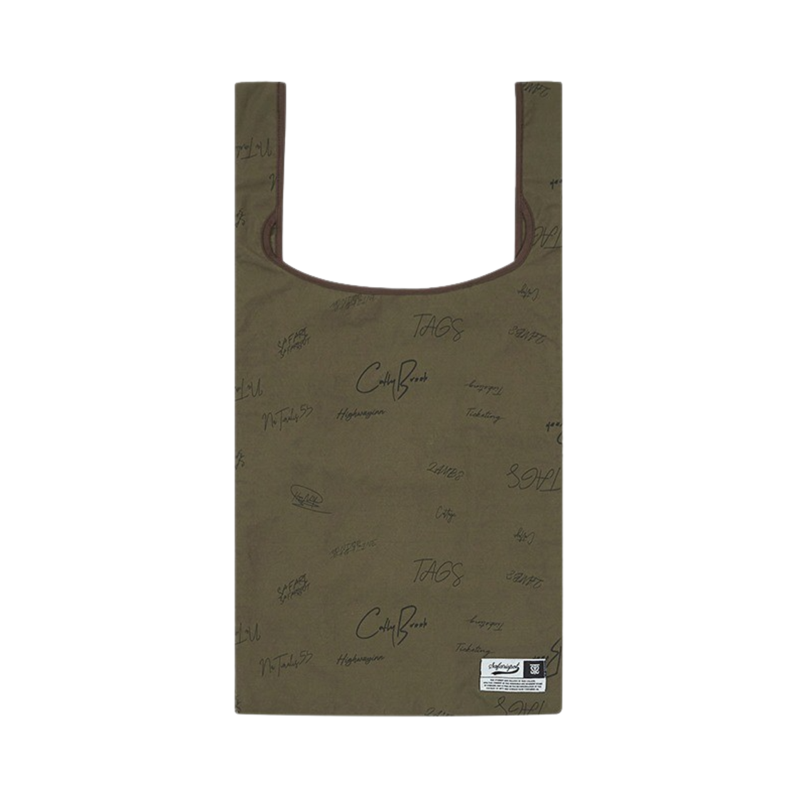 사파리스팟 루 베이스 유니폼 토트 백 올리브(Safarispot Roux Base Uniform Tote Bag Olive)