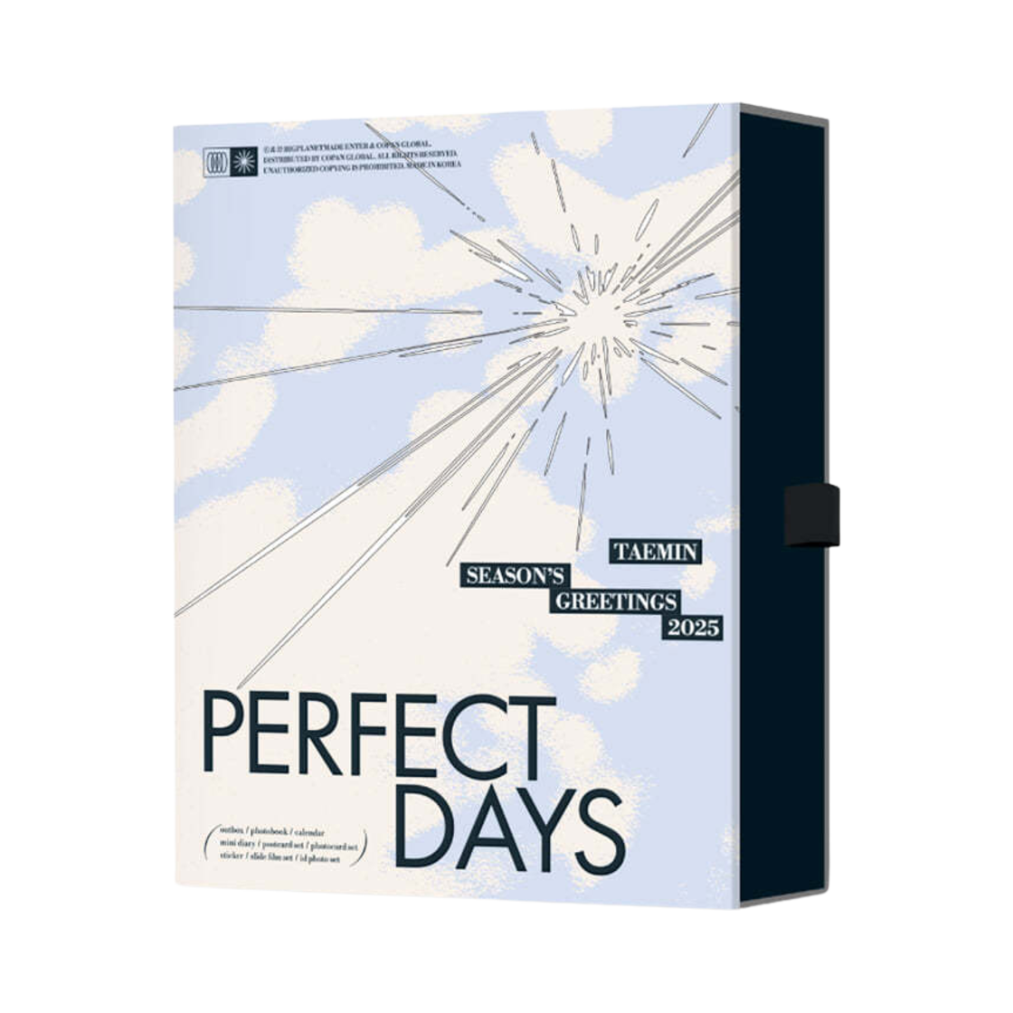 태민 퍼펙트 데이즈 시즌 그리팅 2025(Taemin Perfect Days Season's Greetings 2025)