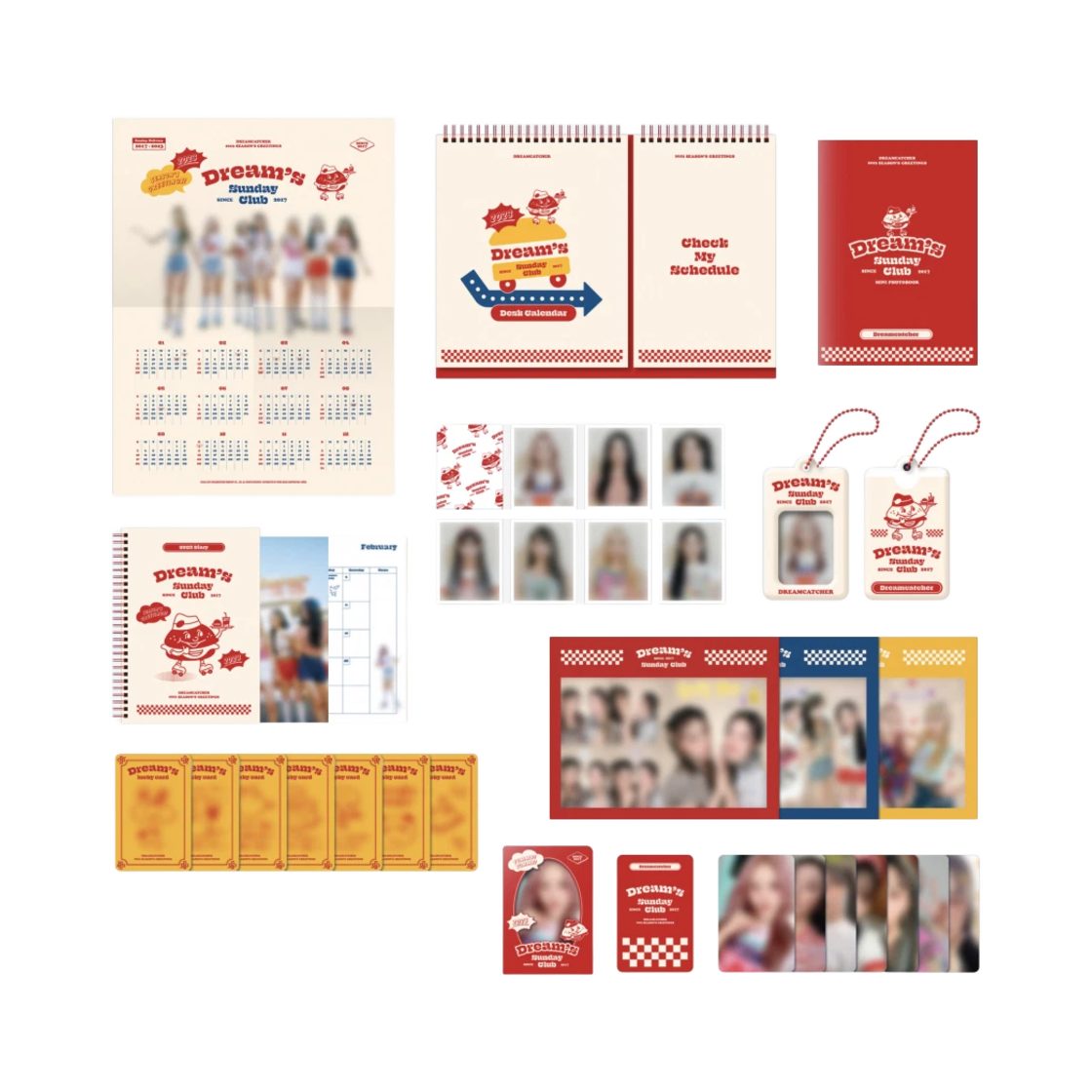드림캐쳐 시즌 그리팅 2023 (드림스 선데이 클럽 버전)(Dreamcatcher Season’s Greetings 2023 (Dream’s Sunday Club Ver.)) - 2