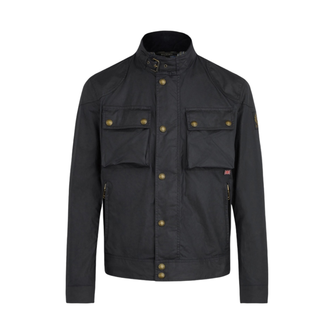 벨스타프 왁스 코튼 레이스마스터 자켓 블랙(Belstaff Waxed Cotton Racemaster Jacket Black)