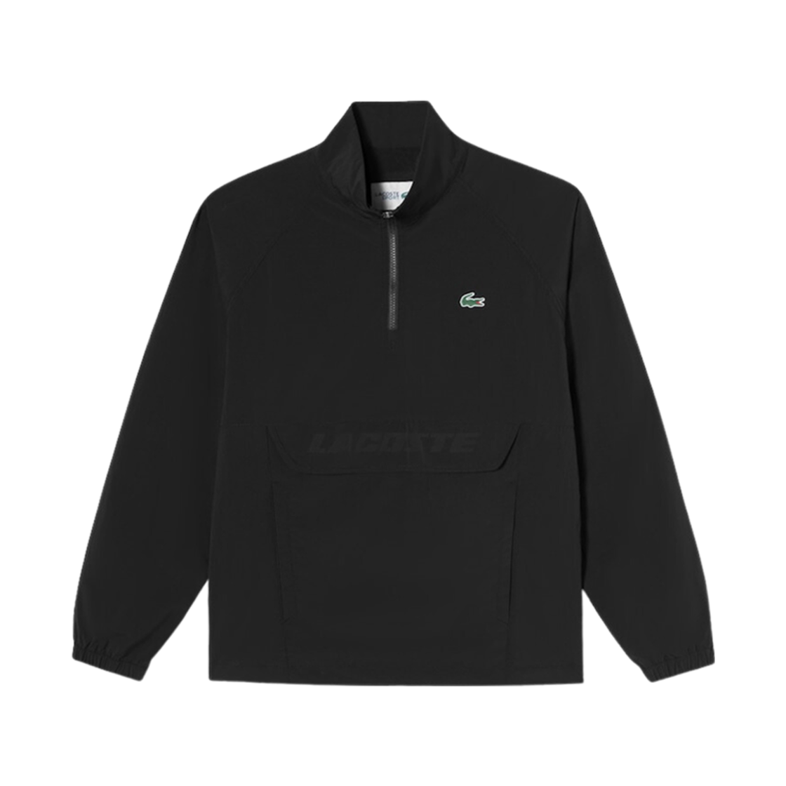 라코스테 레터링 포인트 아노락 블랙(Lacoste Lettering Point Anorak Black) - 1