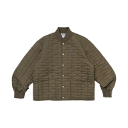 Verdy Wasted Youth Quilt Puff Jacket Olive Drab