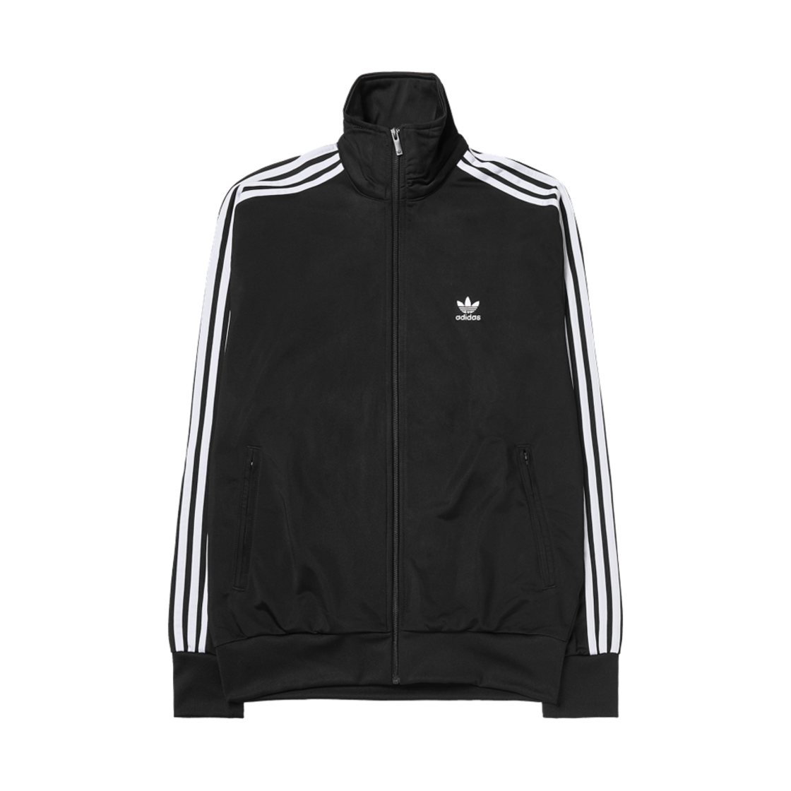 아디다스 아디컬러 클래식 파이어버드 트랙 탑 블랙 - KR 사이즈(Adidas Adicolor Classics Firebird Track Top Black - KR Sizing)
