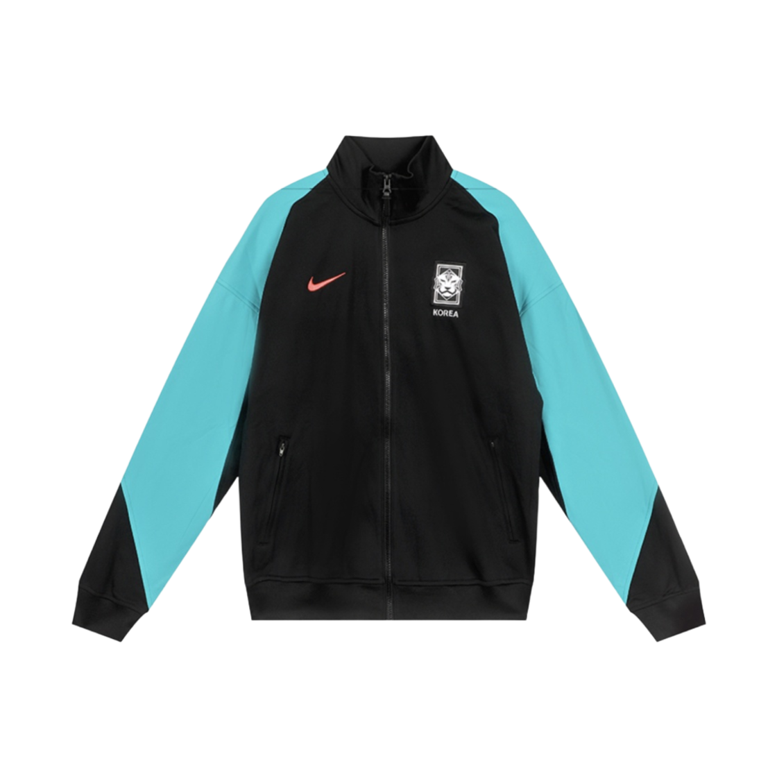 나이키 대한민국 드라이핏 아카데미 프로 사커 재킷 블랙 틸 네뷸라(Nike Korea Dri-Fit Academy Pro Soccer Jacket Black Teal Nebula)