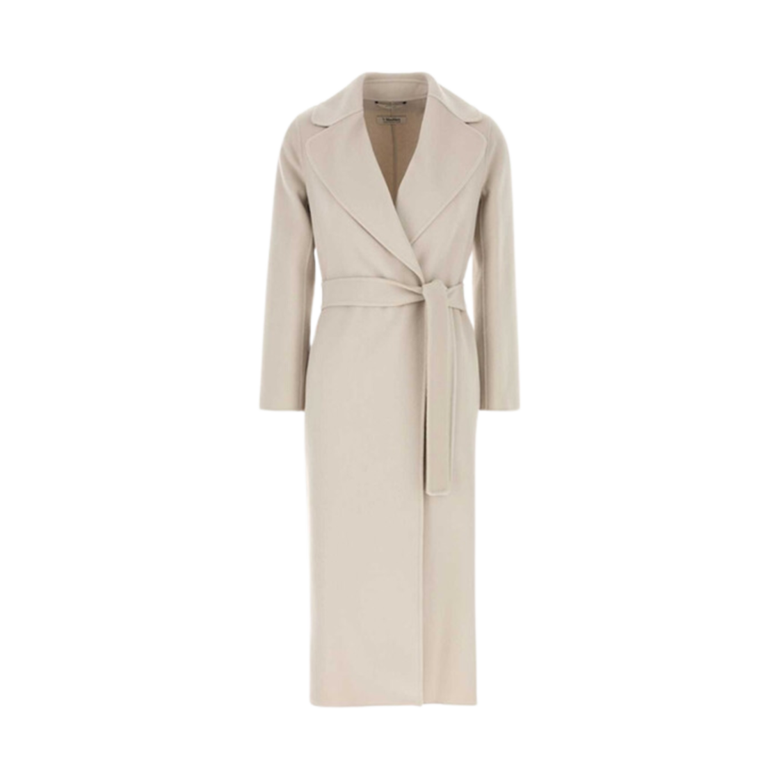 POLDO-011 (W) S Max Mara Poldo Wool Coat Pearl Grey