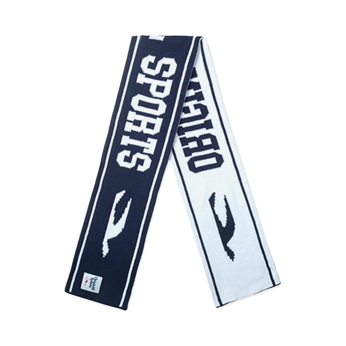 PO5NC23Z831 PRO-SPECS Jacquard Muffler Navy - 대표 이미지 #1