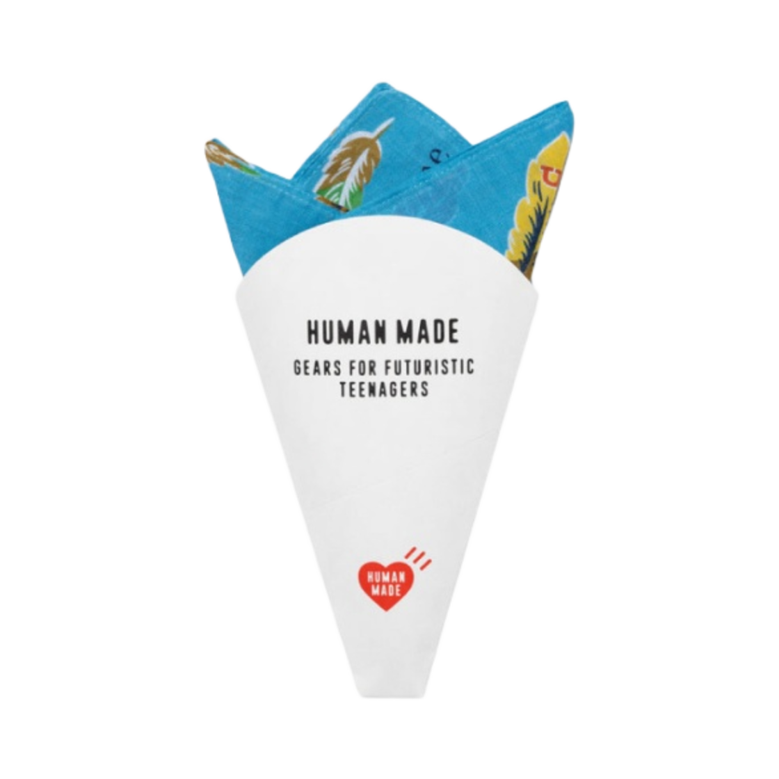 휴먼 메이드 반다나 #1 블루(Human Made Bandana #1 Blue) - 2