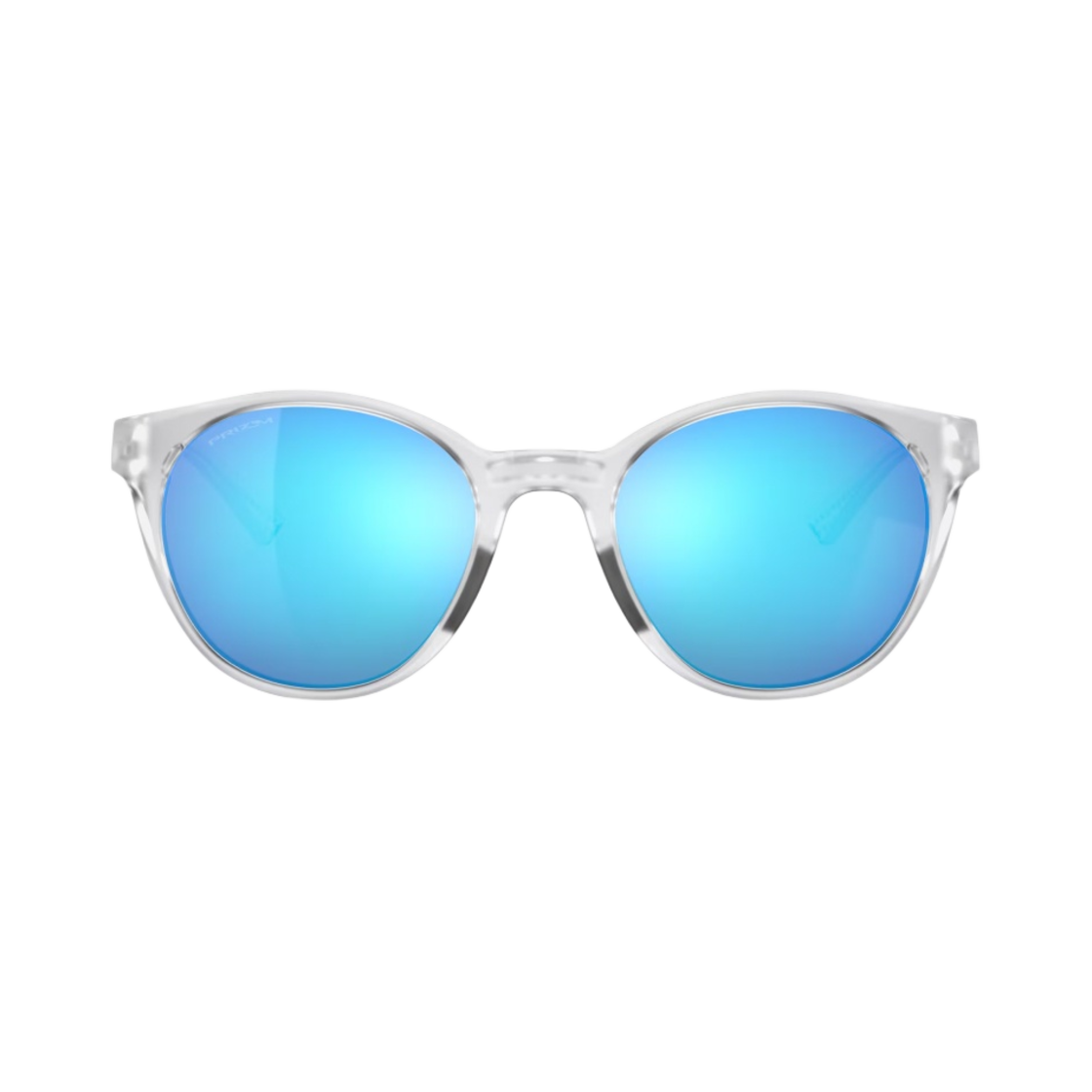 오클리 스핀드리프트 매트 클리어 프레임 프리즘 사파이어 렌즈 하이 브릿지 핏(Oakley Spindrift Matte Clear Frame Prizm Sapphire Lenses High Bridge Fit) - 2