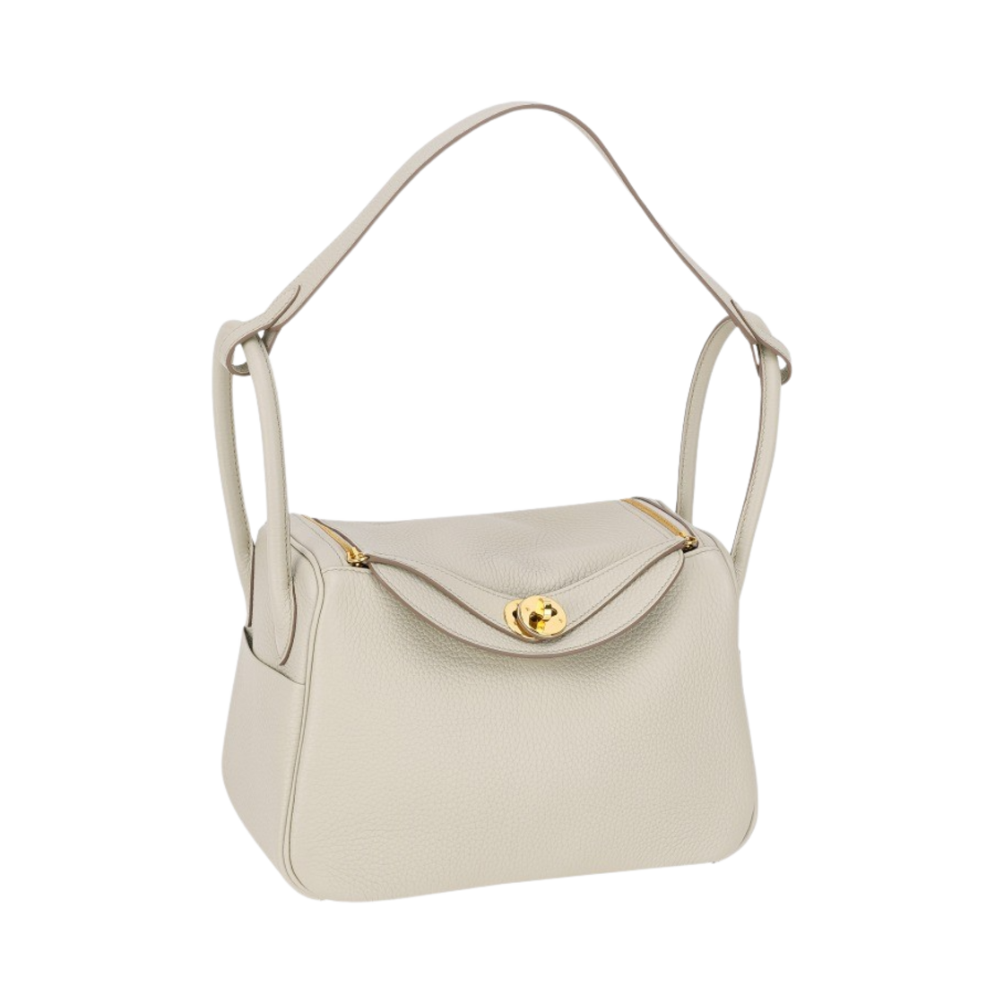 에르메스 린디 26 백 클레망스 & 골드 하드웨어 베통(Hermes Lindy 26 Bag Clemence & Gold Beton) - 4