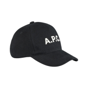 A.P.C. Eden Baseball Cap Black