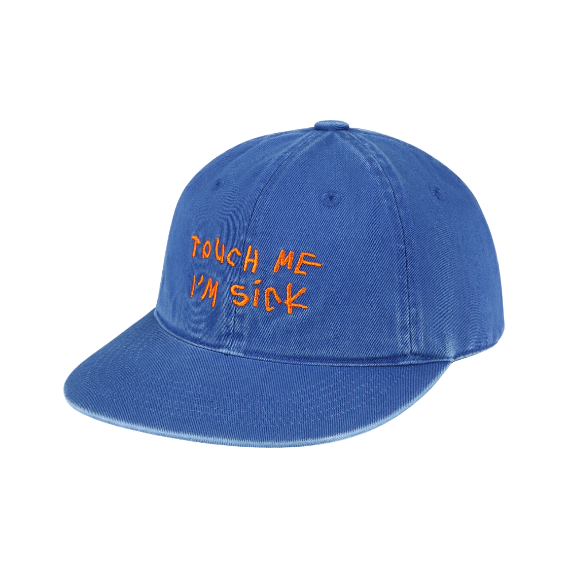 홈리스 레터링 캡 블루(Hommless Lettering Cap Blue)