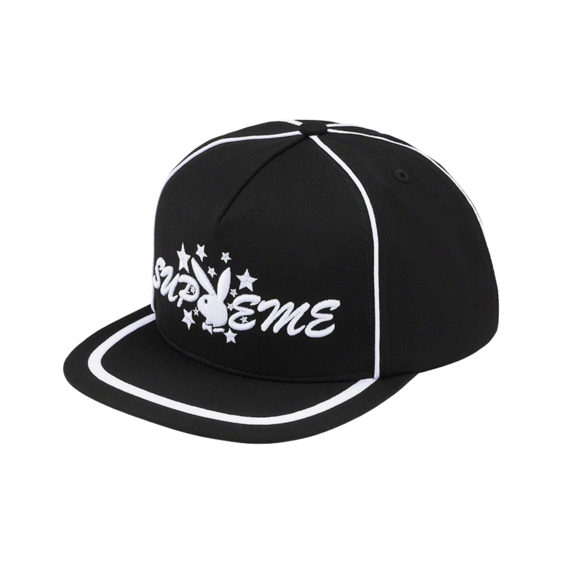 슈프림 x 플레이보이 5-패널 캡 블랙 - 21SS(Supreme x Playboy 5-Panel Black - 21SS) - 1