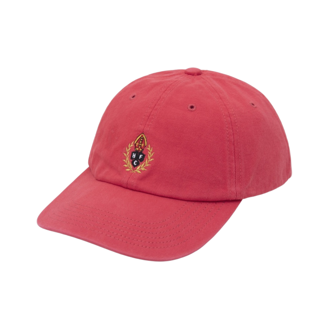 헤리티지 플로스 크레스트 트윌 워시드 캡 레드