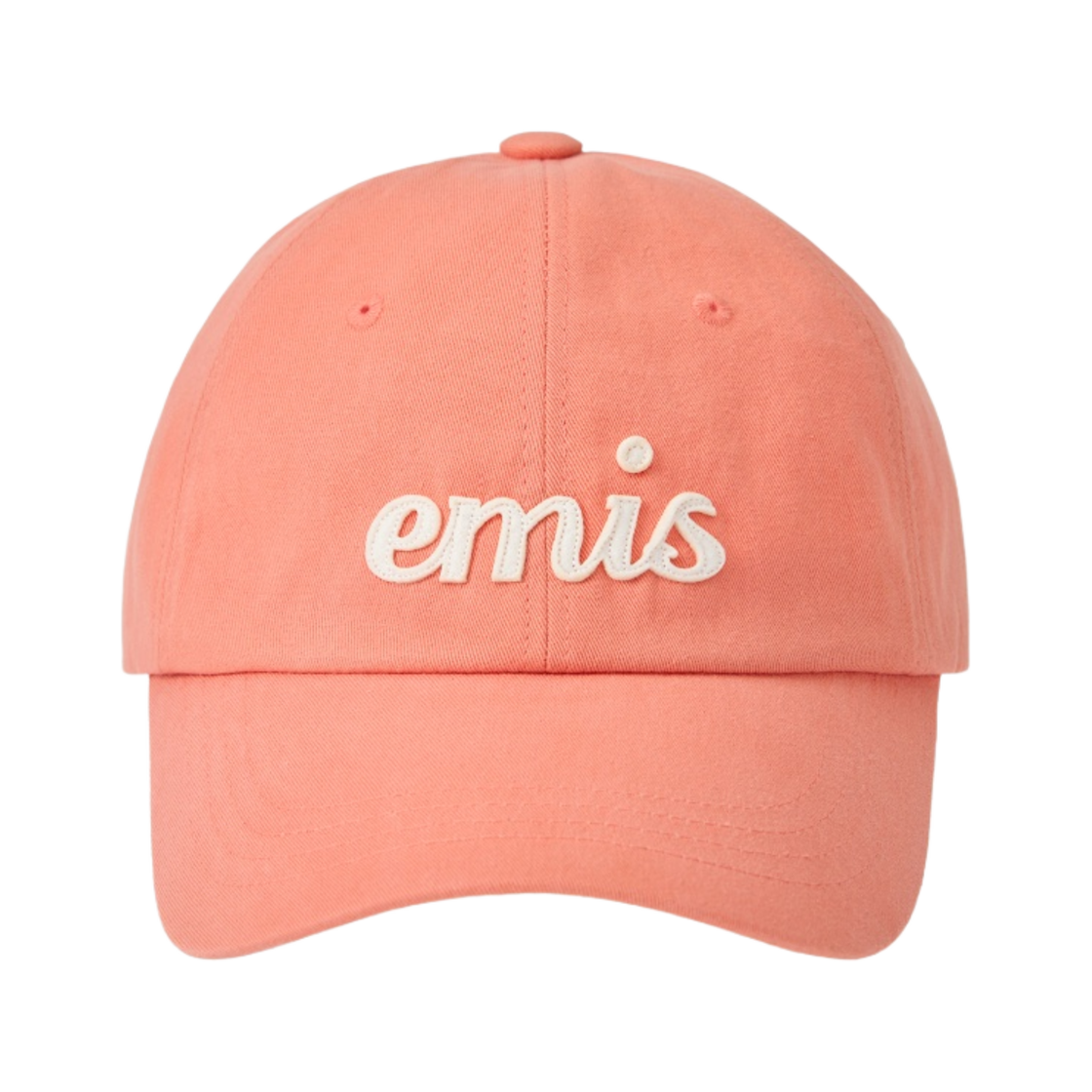 이미스 아플리케 볼캡 아프리콧(Emis Applique Ball Cap Apricot)