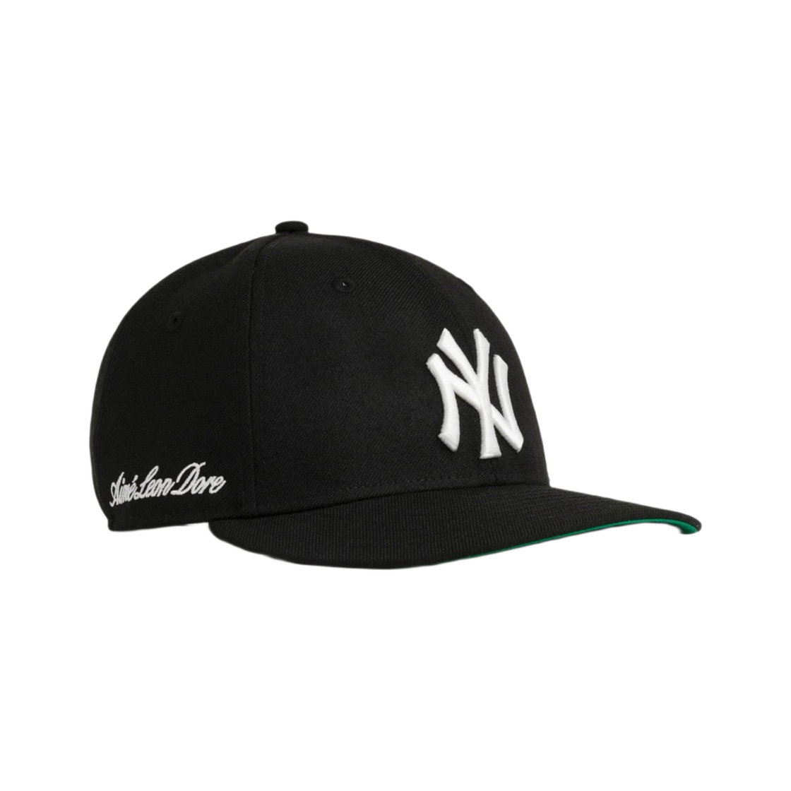 에메 레온 도르 x 뉴에라 59피프티 양키스 햇 블랙(Aime Leon Dore x New Era 59FIFTY Yankees Hat Black) - 2