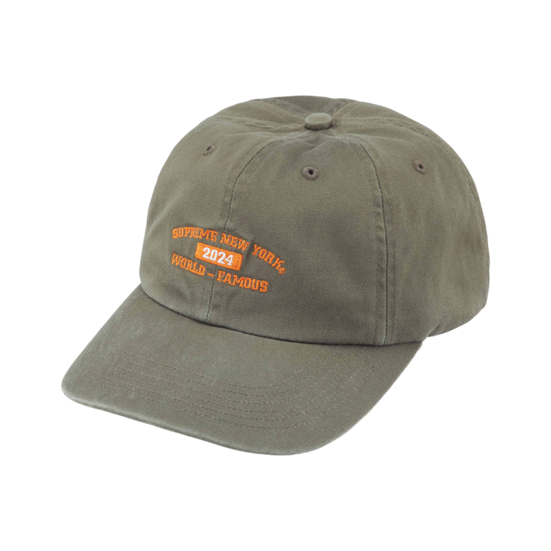 슈프림 뉴욕 아크 6-패널 올리브 - 24SS(Supreme New York Arc 6-Panel Olive - 24SS)
