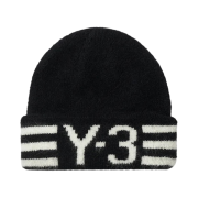 Palace x Y-3 Beanie Black White - 22FW