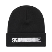 Supreme Motion Logo Beanie Black - 23SS