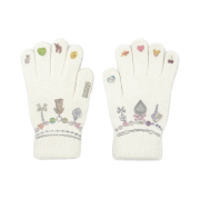 Unsteady Market Nail Bracelet Angora Wool Gloves