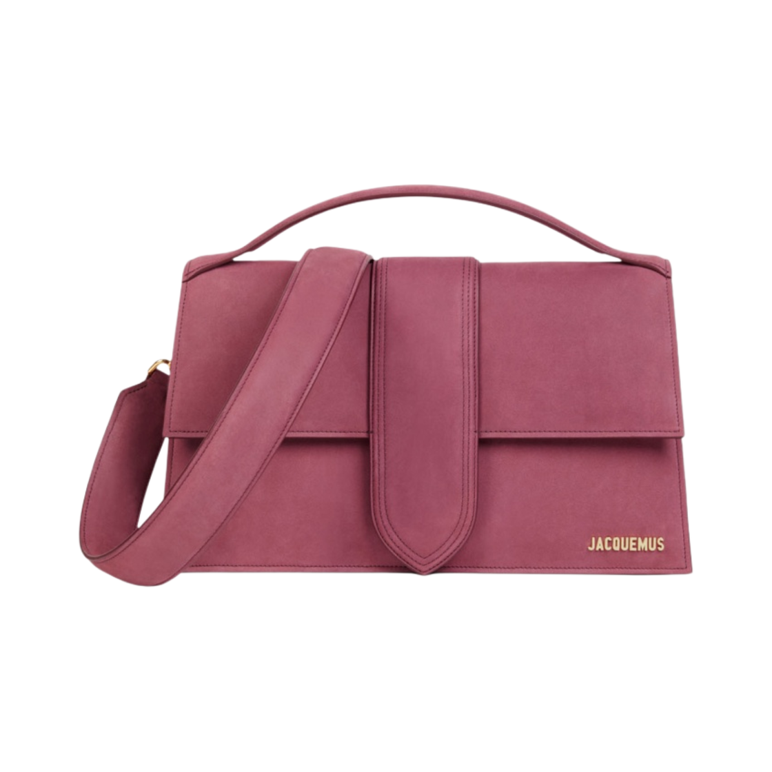 자크뮈스 르 밤비누 플랩 백 버건디(Jacquemus Le Bambinou Flap Bag Burgundy) - 1