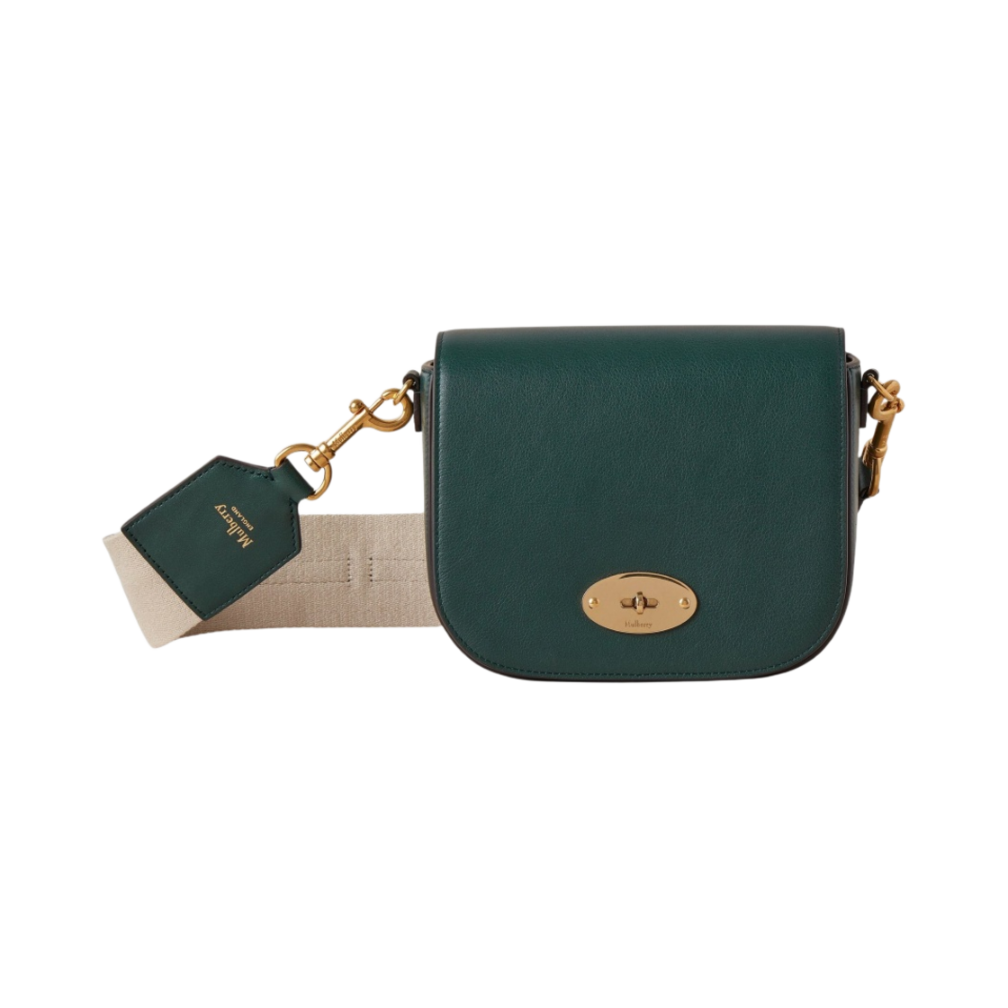 멀버리 실키 카프 스몰 달리 사첼 멀버리 그린(Mulberry Silky Calf Small Darley Satchel Mulberry Green) - 1