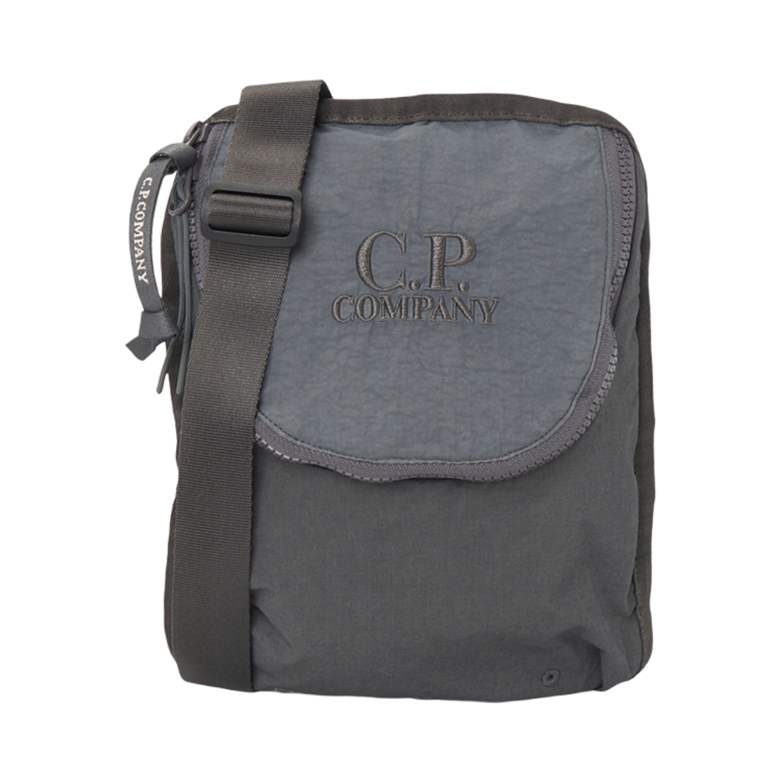 18CMAC049A110188G935 C.P. Company Cross Bag Charcoal - 25SS