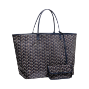 Goyard Saint Louis GM Bag Navy Blue