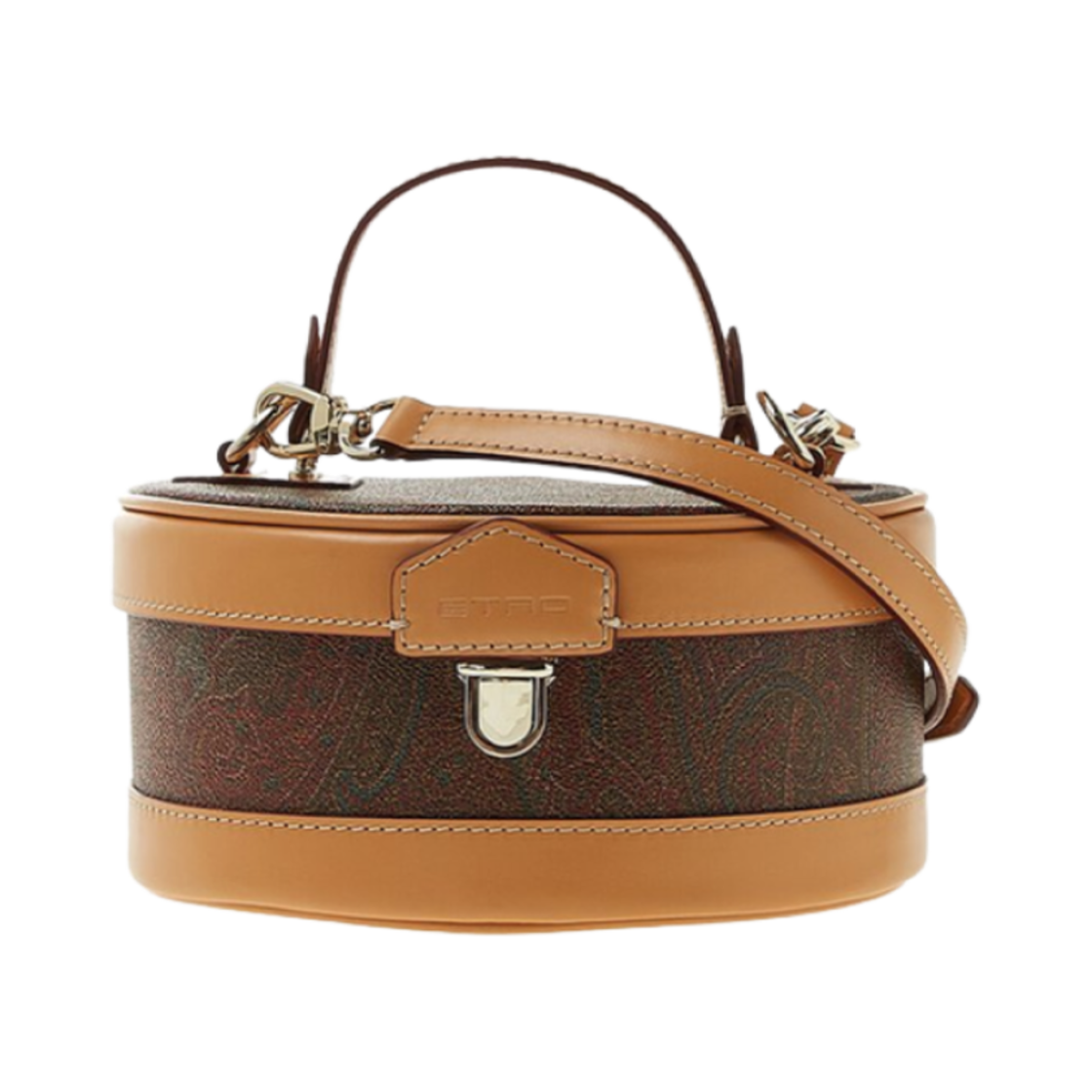 0N6598010600 Etro Paisley Tote Bag Brown