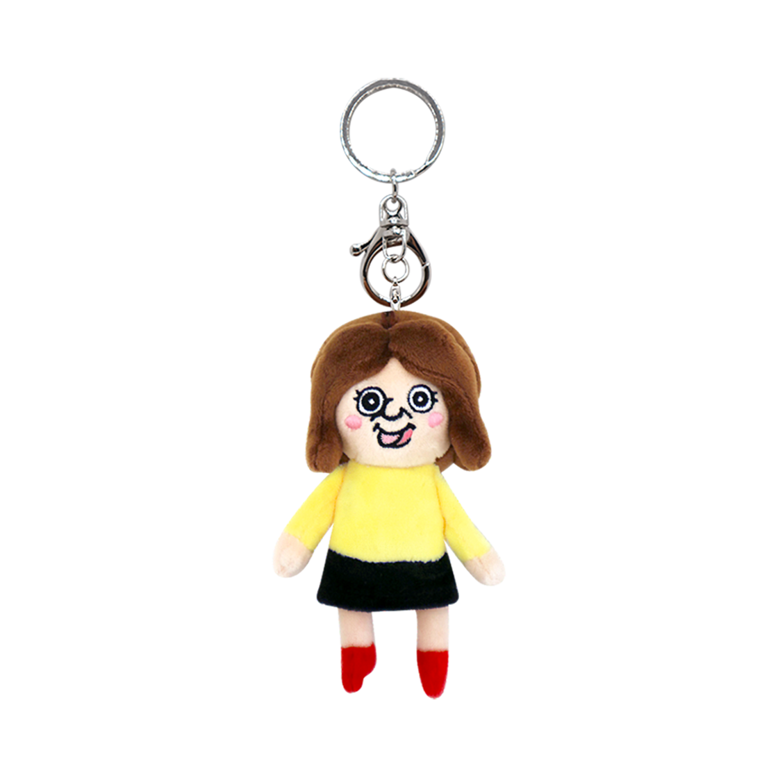 빵빵이 옥지 전신 키링 인형 헤헤 10cm Dream C&C Bbangbbang Okji Keyring Plush 10cm